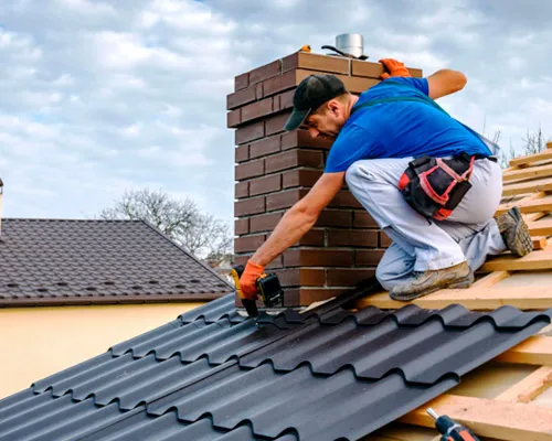 Ремонт металлочерепицы